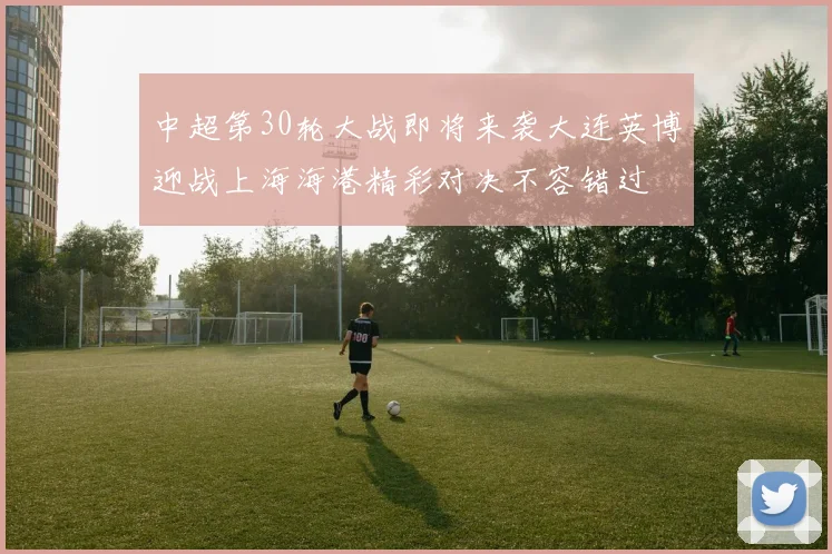 中超第30轮大战即将来袭大连英博迎战上海海港精彩对决不容错过